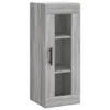 Highboard Grau Sonoma 34,5x34x180 cm Holzwerkstoff Produktbild-Vorschau 5