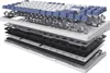GXTrust 872 Xyra Gasket TKL Tastiera meccanica con layout Anteprima dell’immagine prodotto 6