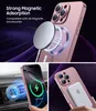 Magnetische Hülle für iPhone 16 Pro Matt Silikon Handyhülle Produktbild-Vorschau 3