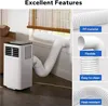 Abluftschlauch Klimagerät mit Adapter, Schlauch Klimaanlage Produktbild-Vorschau 5