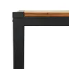 vidaXL Tavolo da giardino con struttura a U 200x90x75 cm in Anteprima dell’immagine prodotto 7