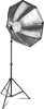 Walimex pro LED 60W Octagon Ø65cm Bi color Kit 2 Voir les images du produit 13