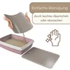 Katzenklo Matte Katzenstreu Matte Wasserdich Katzenmatte Produktbild-Vorschau 5