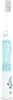 A close-up, studio shot of a blue and white electric toothbrush. Produktbild-Vorschau