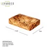 Holz Seifenschale ca.11x7cm Seifenhalter mit Löchern Produktbild-Vorschau 2