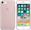 A pink iPhone case is shown next to an iPhone displaying its home screen. Podgląd zdjęcia produktu