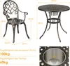 Dimensions and load capacity of a bistro set. Náhľad obrázku produktu