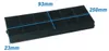 2x Aktivkohlefilter 250x93x23 mm für Dunstabzugshauben Productafbeelding-voorbeeld