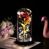 Ag776 Rosa Eterna In Vetro A Led Anteprima dell’immagine prodotto 4