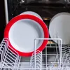 Teller rot mit Kipp-Trick, Ø 27 cm Produktbild-Vorschau 10