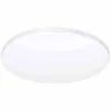A white, oval-shaped LED ceiling light is shown against a white background. Podgląd zdjęcia produktu