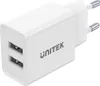 Unitek P1113A-EU - Ladegerät 2X USB-A  12W  weiß Produktbild-Vorschau 1