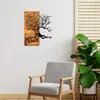 Wallity, Muaz, décoration murale, noir, métal, 45 x 58 cm Voir les images du produit 2