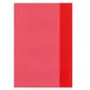 Herlitz Heftschoner DIN A4 PP transparent rot Produktbild-Vorschau 1
