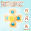 Vanmor Saugnapf Spinner 4er Baby Fidget Spielzeug Reise Bad Produktbild-Vorschau 4