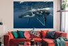 MuchoWow® Poster Bucklige Mutter und Kind schwimmen Produktbild-Vorschau 3