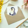 Mr. & Mrs. Panda Glückwunschkarte Pinguin Diät - Weiß - Produktbild-Vorschau 3
