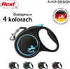 Flexi Automatische Leine Black Design M 5 m  Blau Produktbild-Vorschau 4