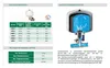 A product overview and a diagram of a flow system for a water heater expansion vessel. Produktbild-Vorschau