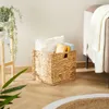 Korb CAO 2er Set 32x32 cm, natur - Handgefertigte Körbe aus Produktbild-Vorschau 2