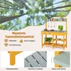 Matschküche Kinder Outdoor Kinderküche Holz mit Produktbild-Vorschau 5