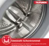 Close-up view of the inside of a washing machine drum. Produktbild-Vorschau