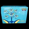 A blue gift box with cartoon characters on it. Produktbild-Vorschau