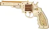 RoboTime 3D puzzle meccanico in legno Revolver Corsac Anteprima dell’immagine prodotto 1
