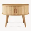 Comodino "Nordkapp" con 2 ante scorrevoli, 45 x Ø60 cm, MDF Anteprima dell’immagine prodotto 6
