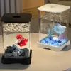 Aquarium Starterset - Mini Schreibtisch-Aquarium rechteckig Produktbild-Vorschau 6
