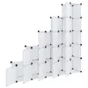 vidaXL Sistema di scaffalature con 15 cubi e ante Anteprima dell’immagine prodotto 12