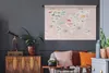 MuchoWow® Wandteppich Wandbehang Weltkarte - Kinder - Produktbild-Vorschau 5