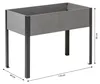 Dehner Hochbeet Ottawa, 110 x 85 x 60 cm B/H/T, FSC®-es Produktbild-Vorschau 4