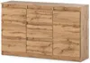Komoda 120 cm Aga Wotan matowa z szufladami pojemna Podgląd zdjęcia produktu 1