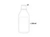 BELIANI Wasserbett Konditionierer Set 2 x 250 ml für Produktbild-Vorschau 3