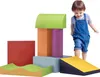 Set di 7 mattoncini in schiuma HOMCOM per bambini da 1 a 3 Anteprima dell’immagine prodotto 1