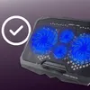 Laptop Kühler, Notebook Ständer mit 3 LED Beleuchtet modi, Produktbild-Vorschau 10