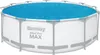 Bestway® PE-Solarabdeckplane Ø 356 cm, blau, rund Produktbild-Vorschau 1
