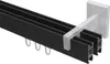 Interdeco Innenlaufstange / Gardinenstange mit Innenlauf Produktbild-Vorschau 3