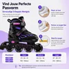 Suotu inline skates, roze/zwart/paars – Inlineskates voor Productafbeelding-voorbeeld 3