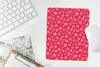 MuchoWow® Mauspad Mousepad Schneeflocke - Rot - Weiß - Produktbild-Vorschau 6