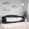 vidaXL Lůžko na denní spaní černé 90x200 cm Látka Náhled obrázku produktu 2