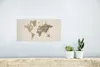 MuchoWow® Poster Weltkarte - Juteseil - Design 40x20 cm - Produktbild-Vorschau 5