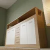 MENZZO Buffet contemporain L190cm 4 portes er 4 tiroirs Voir les images du produit 5