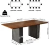 TWSOUL Esstisch Esszimmertisch 160 x 80 cm für 6–10 Produktbild-Vorschau 2