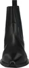 A front view of a black leather boot. Anteprima dell’immagine prodotto