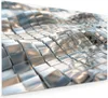 Küchenrückwand Spritzschutz Glas mit Motiv Metallische Produktbild-Vorschau 1