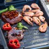 BBQ Grillplatte, Pfanne Grill Grillpfanne Kochen, Produktbild-Vorschau 3