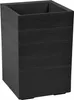 Vaso da fiori Lamela | a scacchiera | 40x60cm | legno nero Anteprima dell’immagine prodotto 9