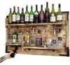 Hängende Wandregal mit LED RGB Beleuchtung bar nach Hause Produktbild-Vorschau 11